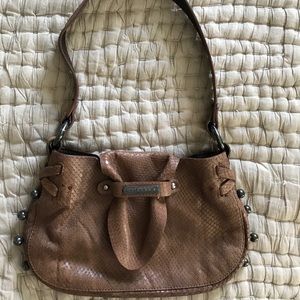 Authentic Lamarthe Paris - Brown Leather Clutch